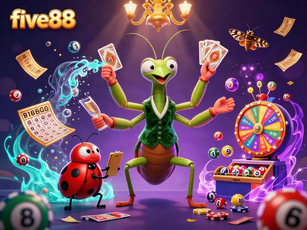 Engage in vibrant gameplay with five88 as the mantis card sharp serves jackpots and fun.