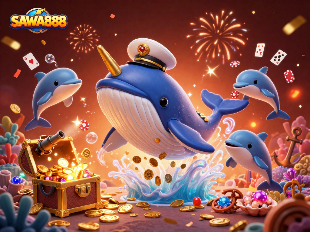 SAWA888 engages players with captivating underwater scenes full of winning slots and vibrant gameplay.